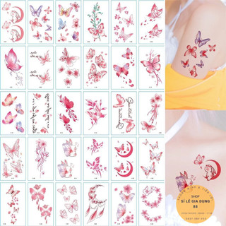 Hình Xăm Tạm Thời Chống Thấm Nước 1 Set 30 Tấm Hình Khác Nhau (10x6cm) 1652 Sỉ Lẻ Gia Dụng 88
