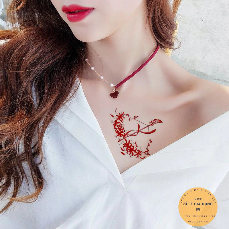 Hình Xăm Tạm Thời Chống Thấm Nước 1 Set 30 Tấm Hình Khác Nhau  1652 Sỉ Lẻ Gia Dụng 88