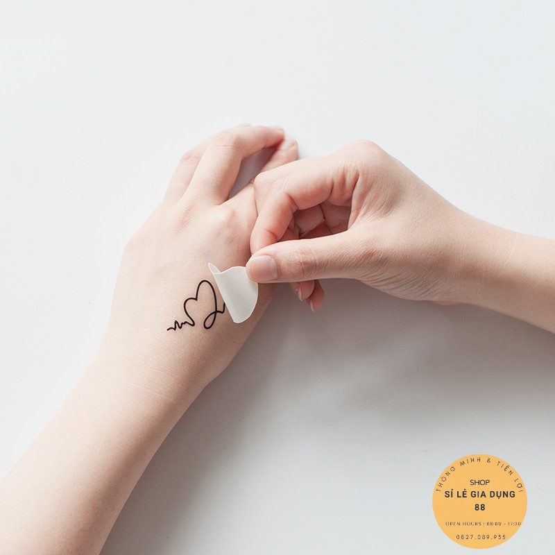 Hình Xăm Tạm Thời Chống Thấm Nước 1 Set 30 Tấm Hình Khác Nhau  1652 Sỉ Lẻ Gia Dụng 88