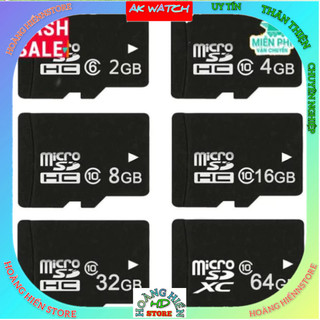 Thẻ nhớ MicroSD 2Gb, 4Gb, 8Gb, 16Gb, 32Gb, 64Gb, 128Gb