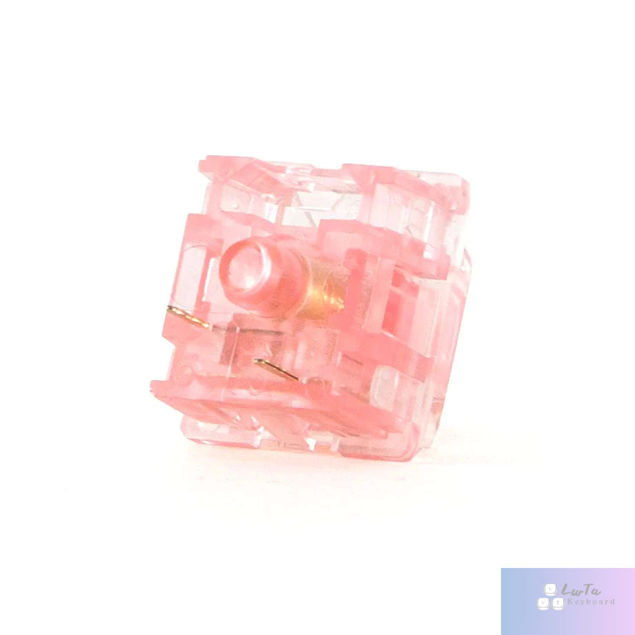 KTT Strawberry 5 PIN - Switch KTT Dâu bản mới 5 chân dùng cho bàn phím cơ