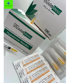 10 kim tiêm meso 34g 4mm vivaro hàn quốc cao cấp tiêm meso