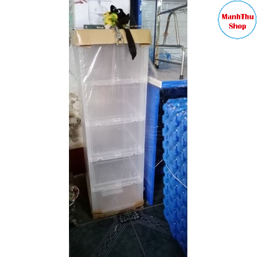 Tủ giầy 5 tầng nhựa Việt Nhật- Hộp đựng giầy cao cấp Việt Nhật - Nhựa cứng siêu tiện dụng