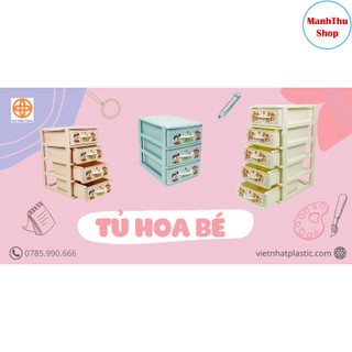 Tủ Hoa Bé Nhựa Việt Nhật