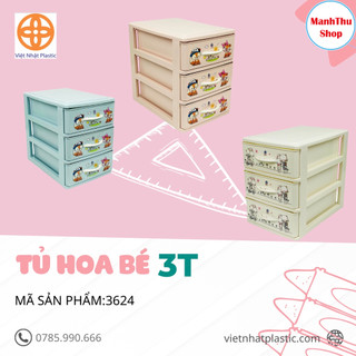 Tủ Hoa Bé Nhựa Việt Nhật