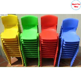 Combo 5 tựa mẫu giáo (ghế học sinh) Nhựa Việt Nhật