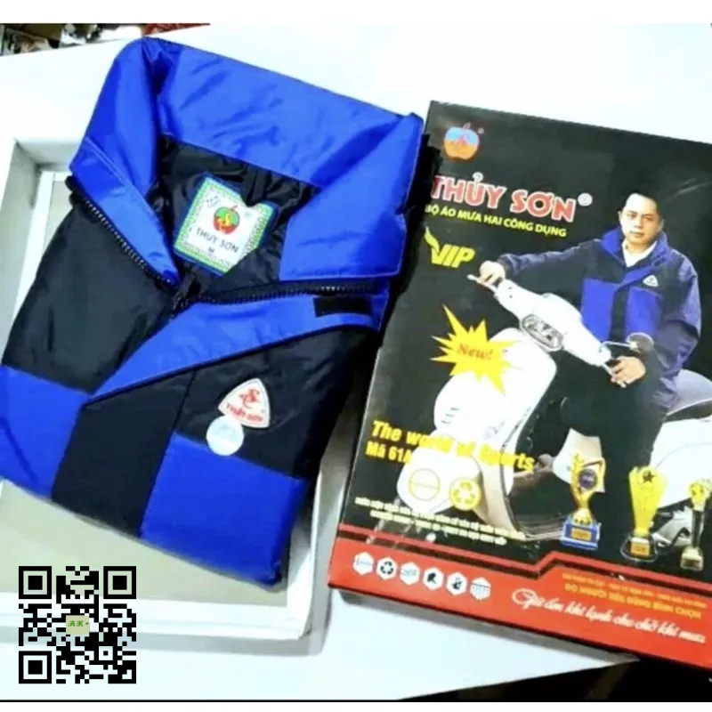 bộ áo mưa 2 lớp thuỷ sơn A61