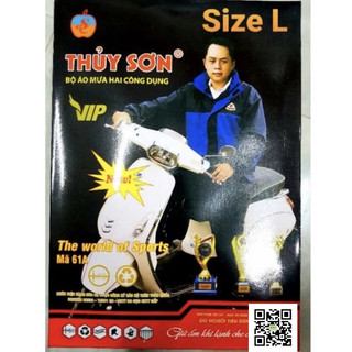 bộ áo mưa 2 lớp thuỷ sơn A61
