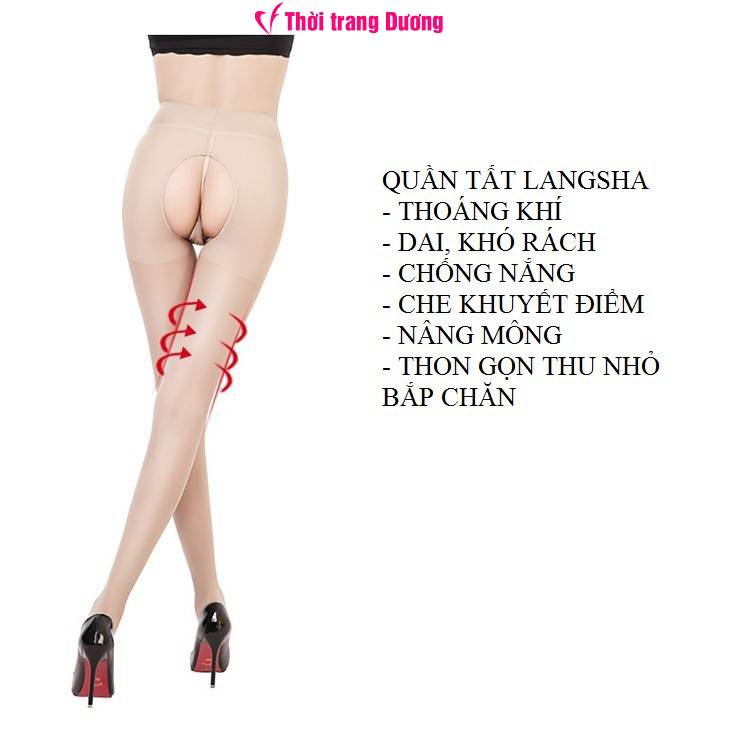 66347 - Quần tất không đũng mỏng chống xước kháng khuẩn hàng nhập