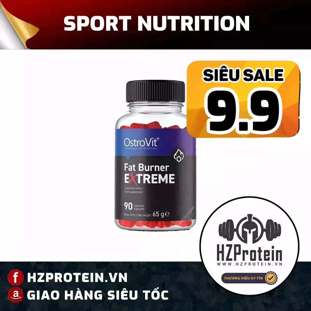OSTROVIT FAT BURNER EXTREME, HỖ TRỢ GIẢM MỠ