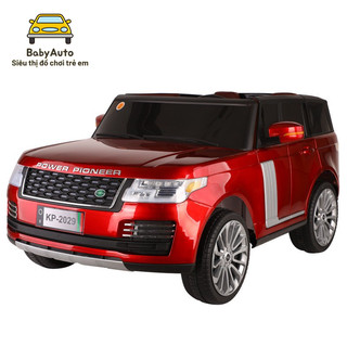 Ô tô điện rangrover kp 2029 2 chỗ ghế da 4 động cơ tay lái lệch
