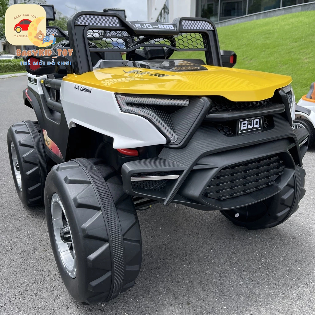 Ô Tô Điện Địa Hình BJQ 008 RAPTOR 2 Chỗ 4 Động Cơ Tải Trọng 80KG Kết Nối BlueTooth