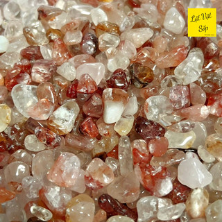 100g Vụn đá Fire Quartz - Thạch anh lửa tự nhiên