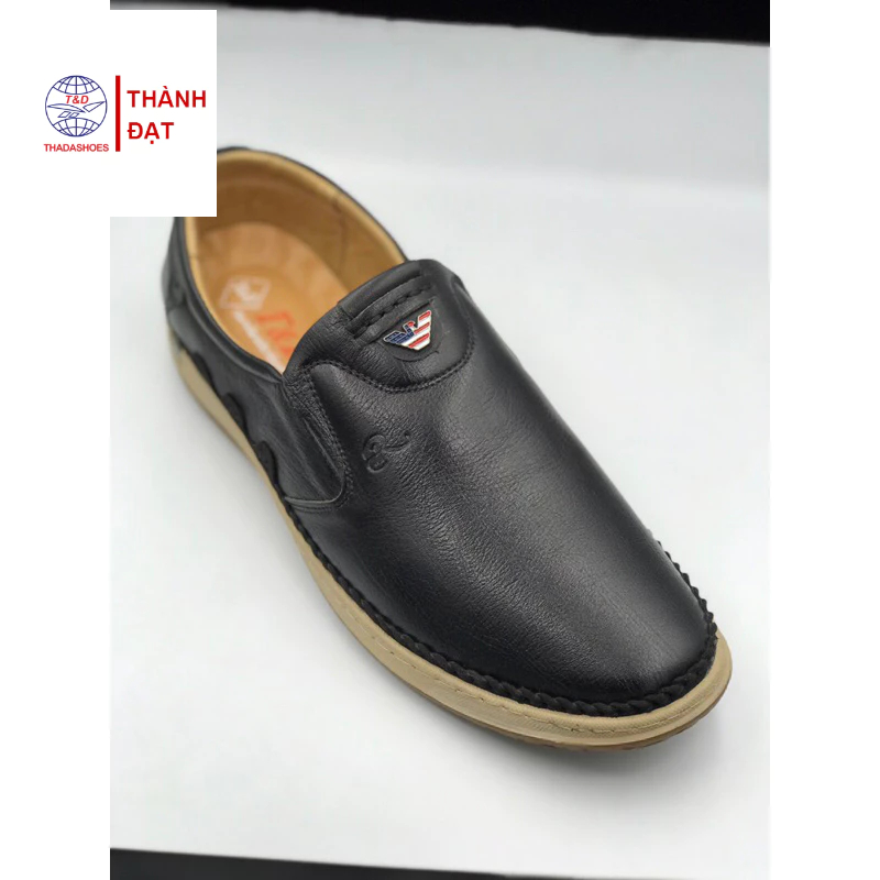 Giày mọi da bò dành cho các quý ông, TD54, Shop THÀNH ĐẠT, giày được làm từ da bò 100%