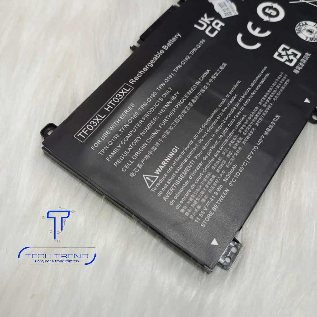 Pin Laptop Hp Pavilion 15-CS0102TX - HT03XL TF03XL 15-DA0012DX 15-DA 15-CS TF03XL, HT03XL