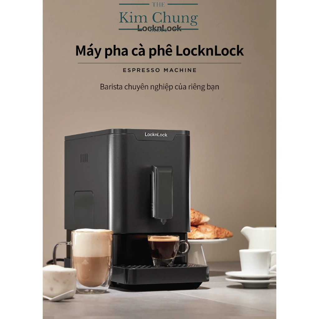 Máy pha cà phê LocknLock EJC636  - Hàng chính hãng