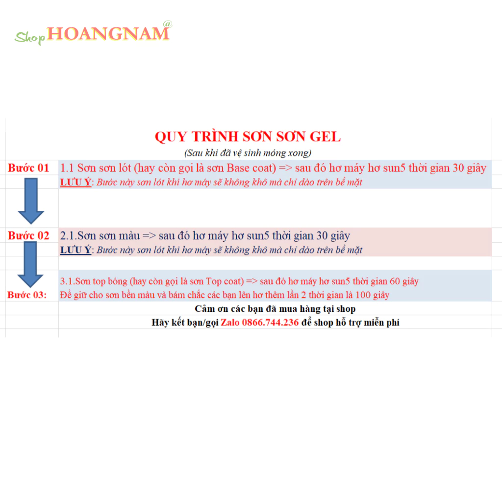 Sơn gel móng tay Hơ đèn chai 15ml hỗ trợ trang trí móng làm đẹp nail shop hoangnam