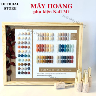  Sét sơn gel 40 màu tông xanh aivennhuy tặng kèm bảng 