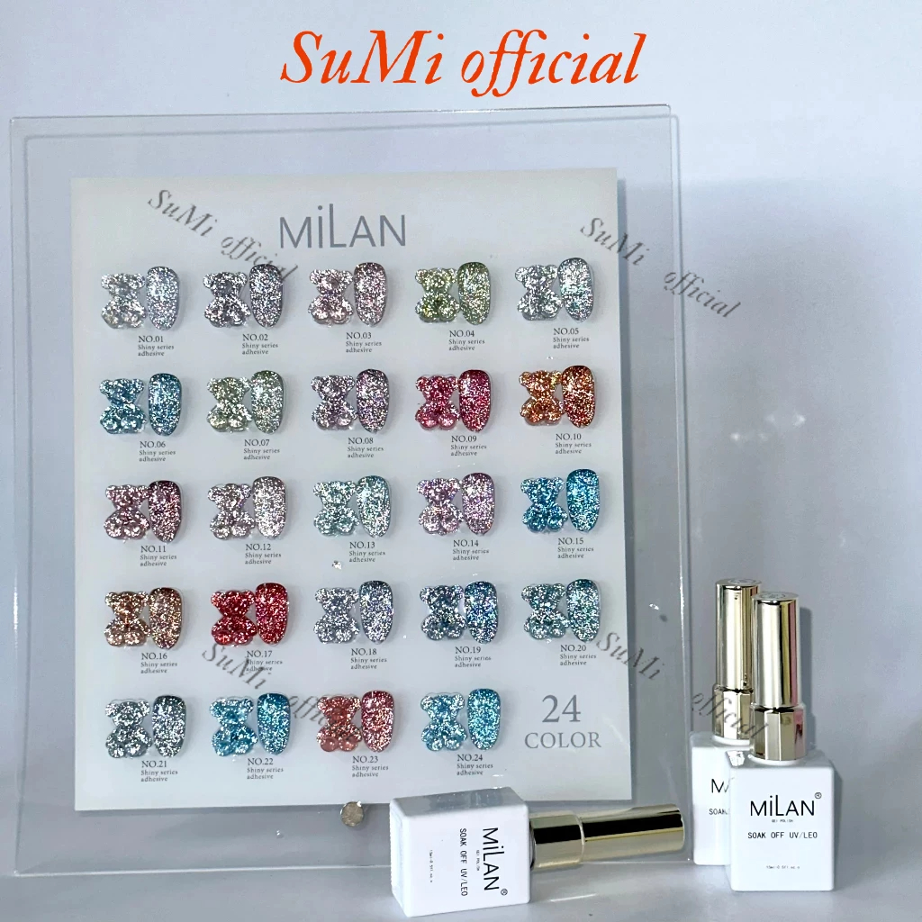 Sơn nhũ flash siêu sáng tặng kèm bảng màu