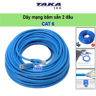 Dây mạng cat6e bấm sẵn 2 đầu 2m 3m 5m 10m dây cáp mạng lan chính hãng