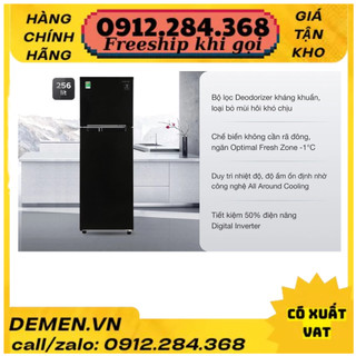 Tủ lạnh Samsung Inverter 256 lít RT25M4032BU/SV DEMEN