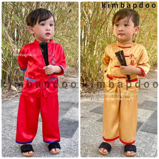Bộ đồ Tàu cho bé, bộ đồ Trung Hoa cho bé trai đi chơi, đi học, đi lễ chùa, chơi tết, chơi trung thu