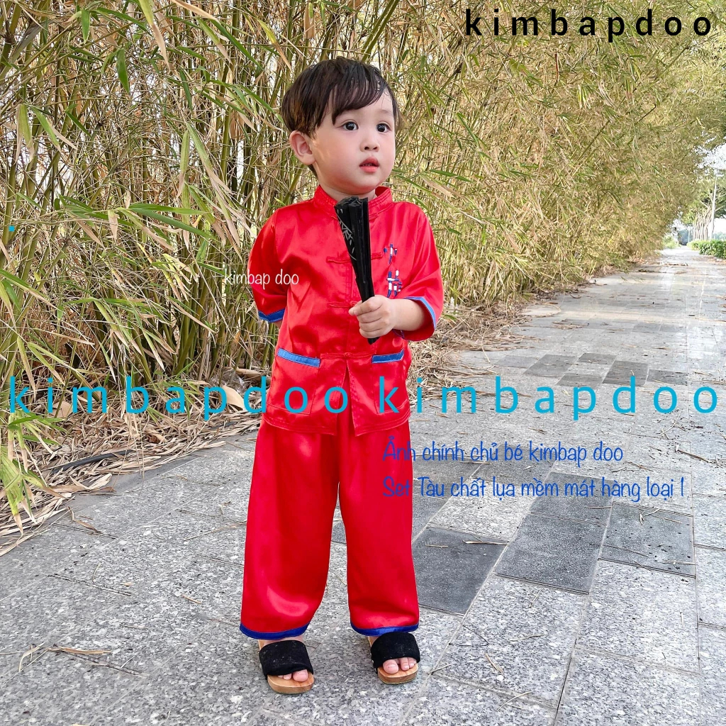 Bộ đồ Tàu cho bé, bộ đồ Trung Hoa cho bé trai đi chơi, đi học, đi lễ chùa, chơi tết, chơi trung thu