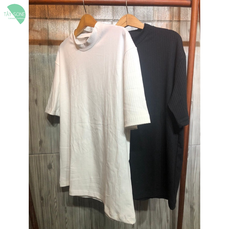 Áo thun Cổ cao unisex TIP |TAYSONE|