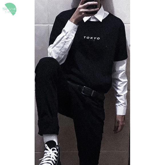 Áo thun nam nữ oversized PARIS SUNDAYS - Giá sỉ Unisex