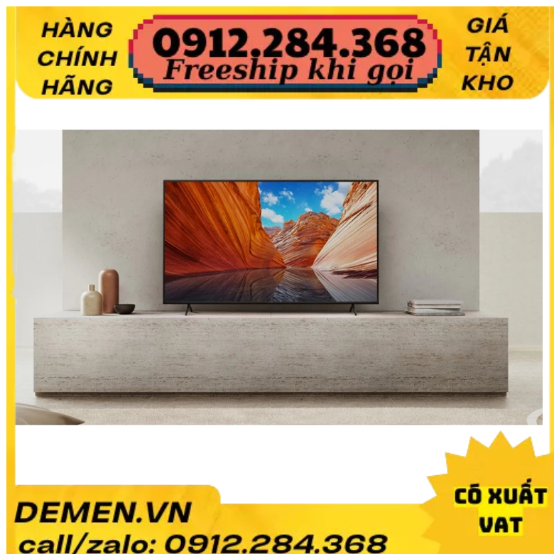 Smart Tivi Sony 75 Inch 4K KD-75X80J DEMEN