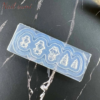 Khuôn silicon nail làm charm