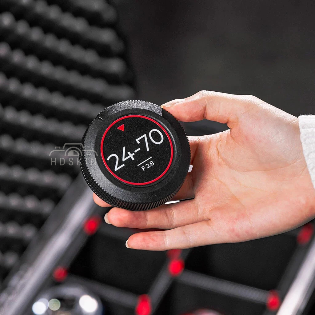 Miếng dán nắp đáy lens Sony - Có mẫu cho tất cả dòng lens sony - HDSKIN