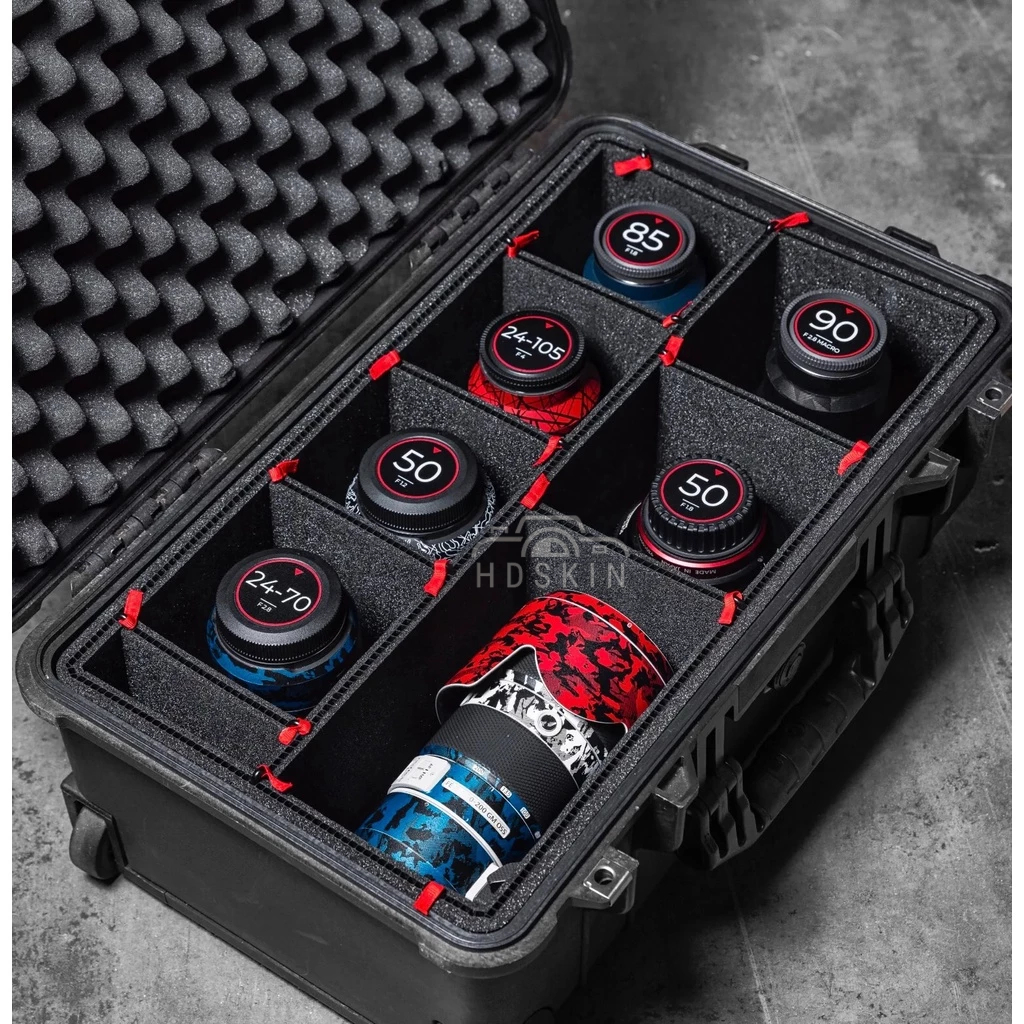 Miếng dán nắp đáy lens Sony - Có mẫu cho tất cả dòng lens sony - HDSKIN