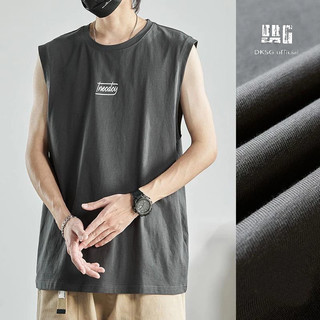 Áo thun 3 lỗ nam, áo thun 3 lỗ tanktop form rộng nam thể thao dksg bl010