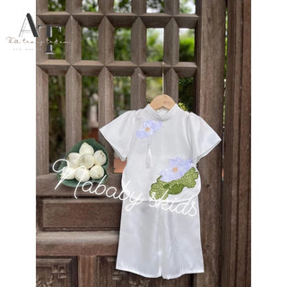 set bộ đồ lam cho bé gái