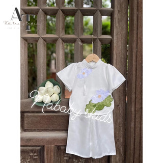 set bộ đồ lam cho bé gái