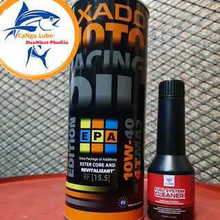 [Combo giá tôt] Nhớt xado racing, nhớt cao cấp và phụ gia xăng maxi
