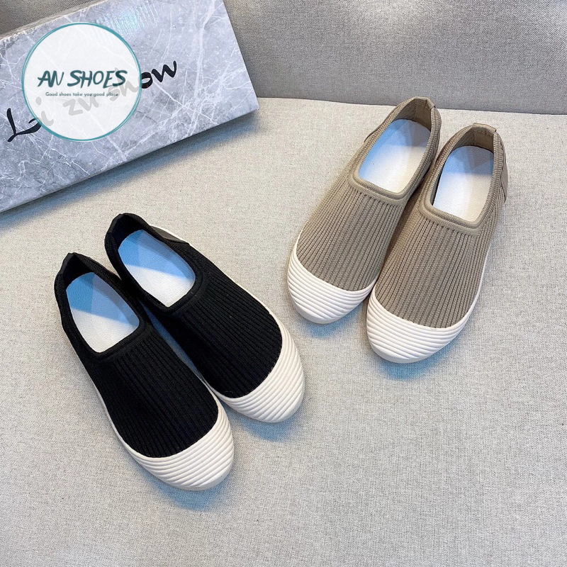☘️ AN SHOES☘️ Giày the thaolười Chun mềm đi bộ thoải mái hoặc tập thể dục để dù được ah. Hàng quảng châu.