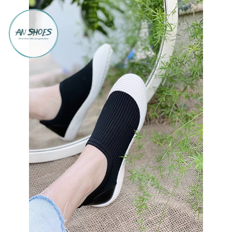 ☘️ AN SHOES☘️ Giày the thaolười Chun mềm đi bộ thoải mái hoặc tập thể dục để dù được ah. Hàng quảng châu.