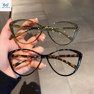  Gọng Kính Mắt Mèo Nữ Nhựa Dẻo Nhiều Màu Fom To 7212 Thời Trang Phong Cách 