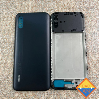 Vỏ Bộ Redmi 9A Xiaomi (gồm lưng sườn và phím bấm, kính cam)