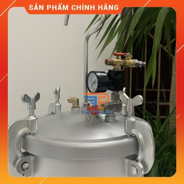 Nồi Áp Sơn 10 Lít ❤  ❤ Bình Áp Sơn 10Lit Dùng Phun Sơn PU, Sơn Kim Loại Tổng Hợp...