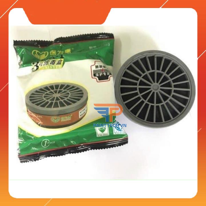 Phin Lọc Tròn Dùng Cho Mặt Nạ Phòng Độc  ♥️  ♥️ Phin Lọc Than Hoạt Tính Powecom 3603 Chất lượng Giá Rẻ