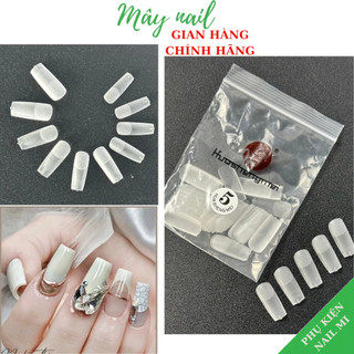 Móng úp lẻ size vuông nhám trong