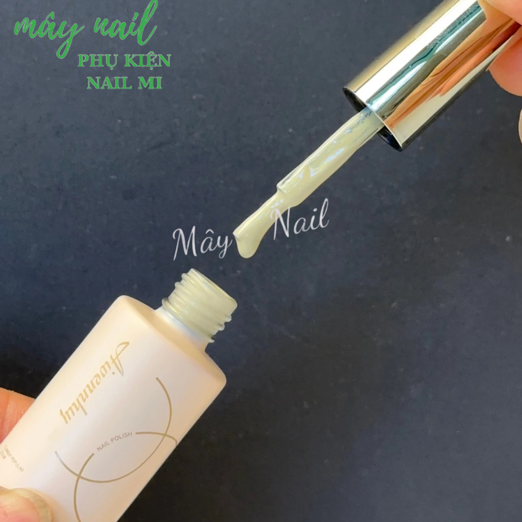 Sơn gel sét 40 màu tông xanh Aivenhuy tặng kèm bảng màu