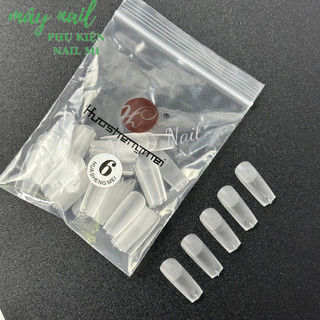 Móng úp lẻ size vuông nhám trong