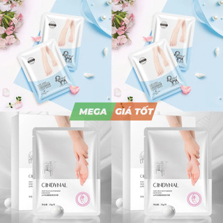 Mặt nạ giấy ủ tay ủ chân sữa dê giúp dưỡng ẩm trắng da giảm thâm và làm mềm mịn làn da