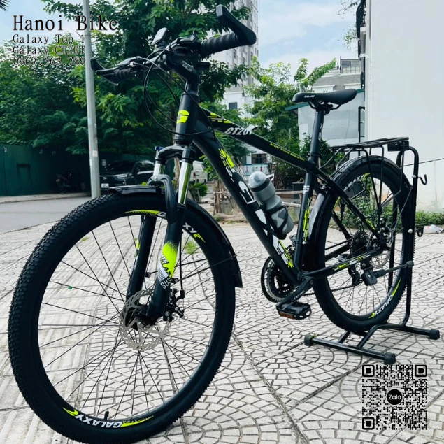 Xe Đạp Địa Hình Thể Dục Galaxy CT20T Mẫu Mới 2023 Thép Hợp Kim Sơn Tĩnh Điện 21 Tốc Độ, Bộ Đề Shimano, 26inch