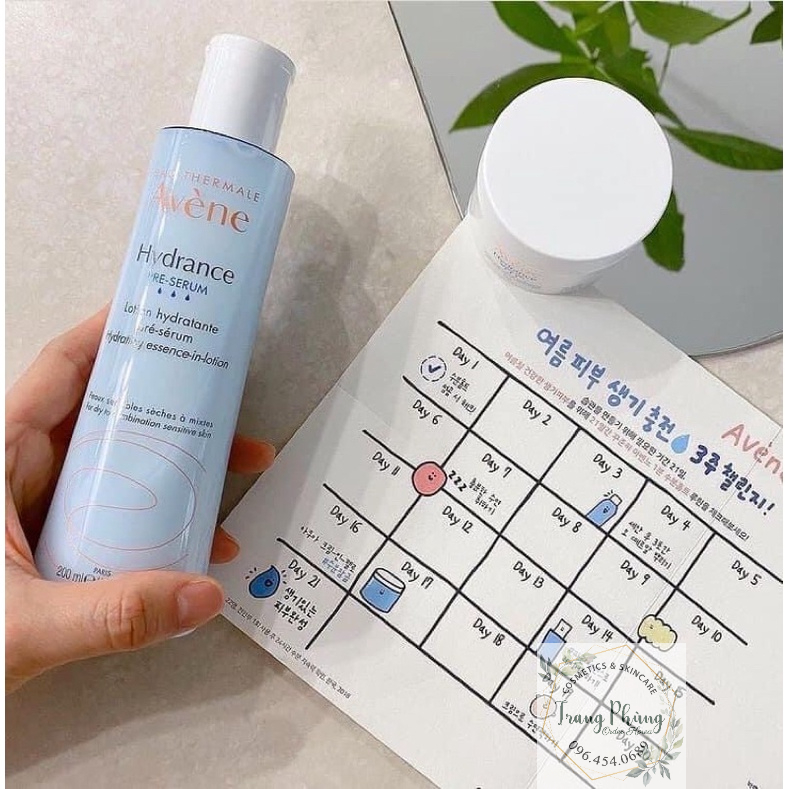 TINH CHẤT DƯỠNG ẨM- CẤP NƯỚC TIỀN SERUM AVENE HYDRANCE PRE-SERUM