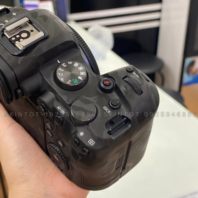 Miếng dán, skin 3M cho máy ảnh Canon RP/ R / R6/ R6II/ R5 - SKINTOT